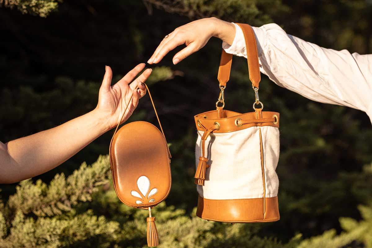 Sac seau et sac noémie - Atelier Come et Marcel 1