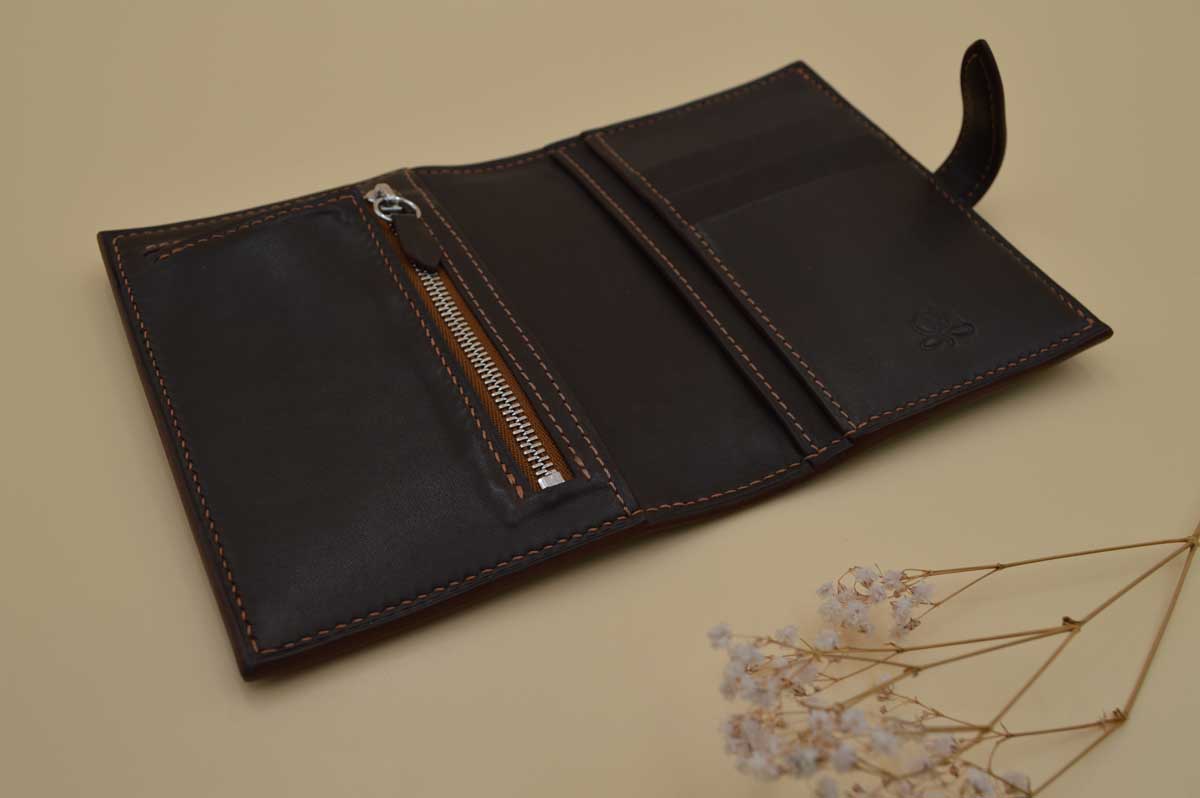 portefeuille benjamin noir - Atelier Come et Marcel 3