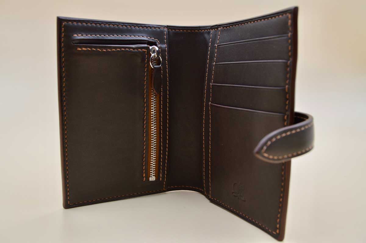 portefeuille benjamin noir - Atelier Come et Marcel 5